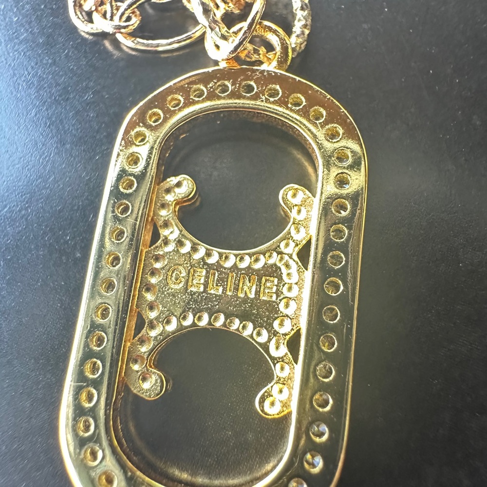Gold Pendant Necklace - Picture 2 of 2